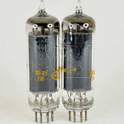Tested Matched Pair Amperex 34GD5 Tubes & Boxes Codes 70-26 Power Output Pentode