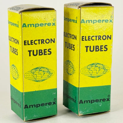 Tested Matched Pair Amperex 34GD5 Tubes & Boxes Codes 70-26 Power Output Pentode