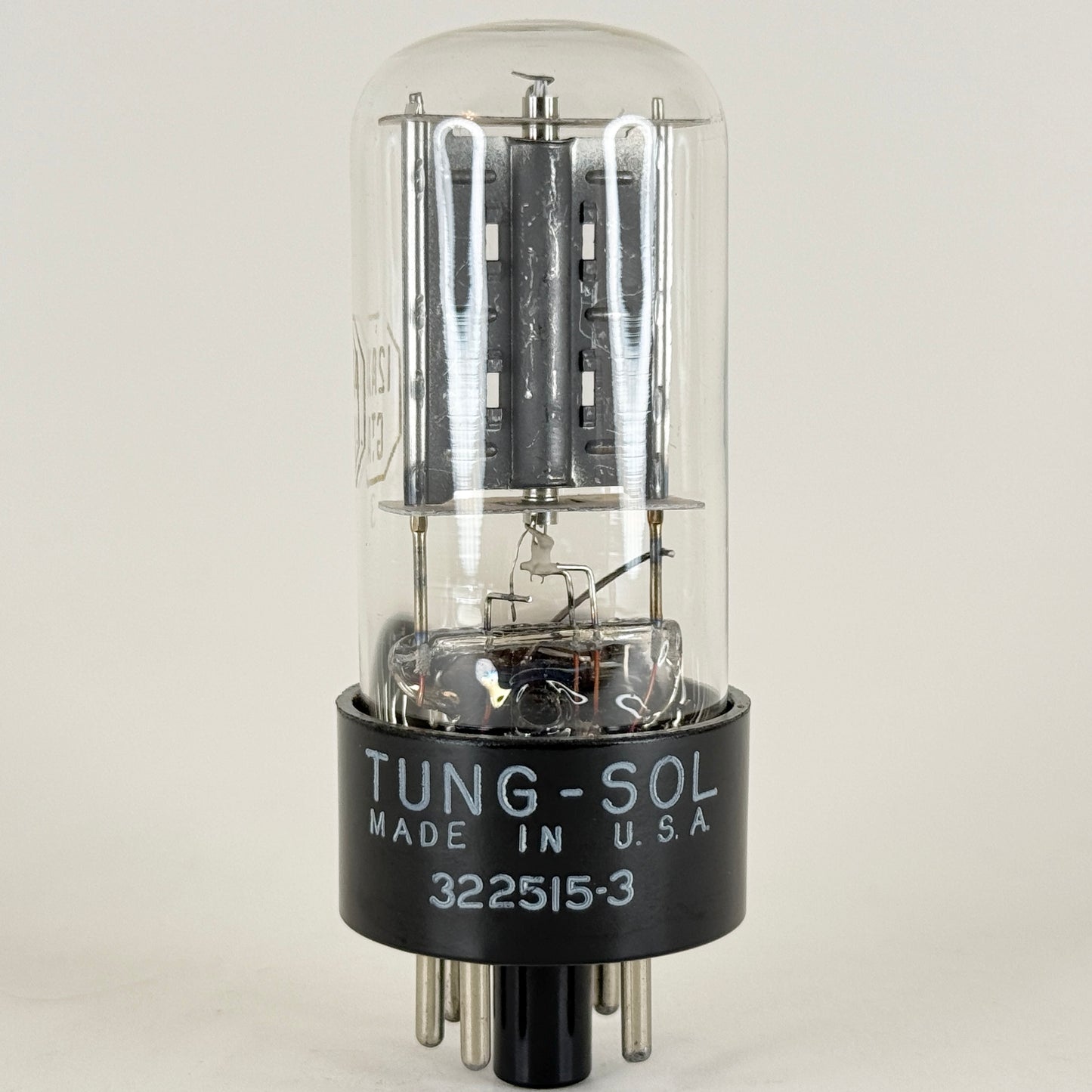 (1) Tested 1955 Tung Sol 12AX4GTA Tube Code 515-3 12AX4 GTA Half Wave Rectifier