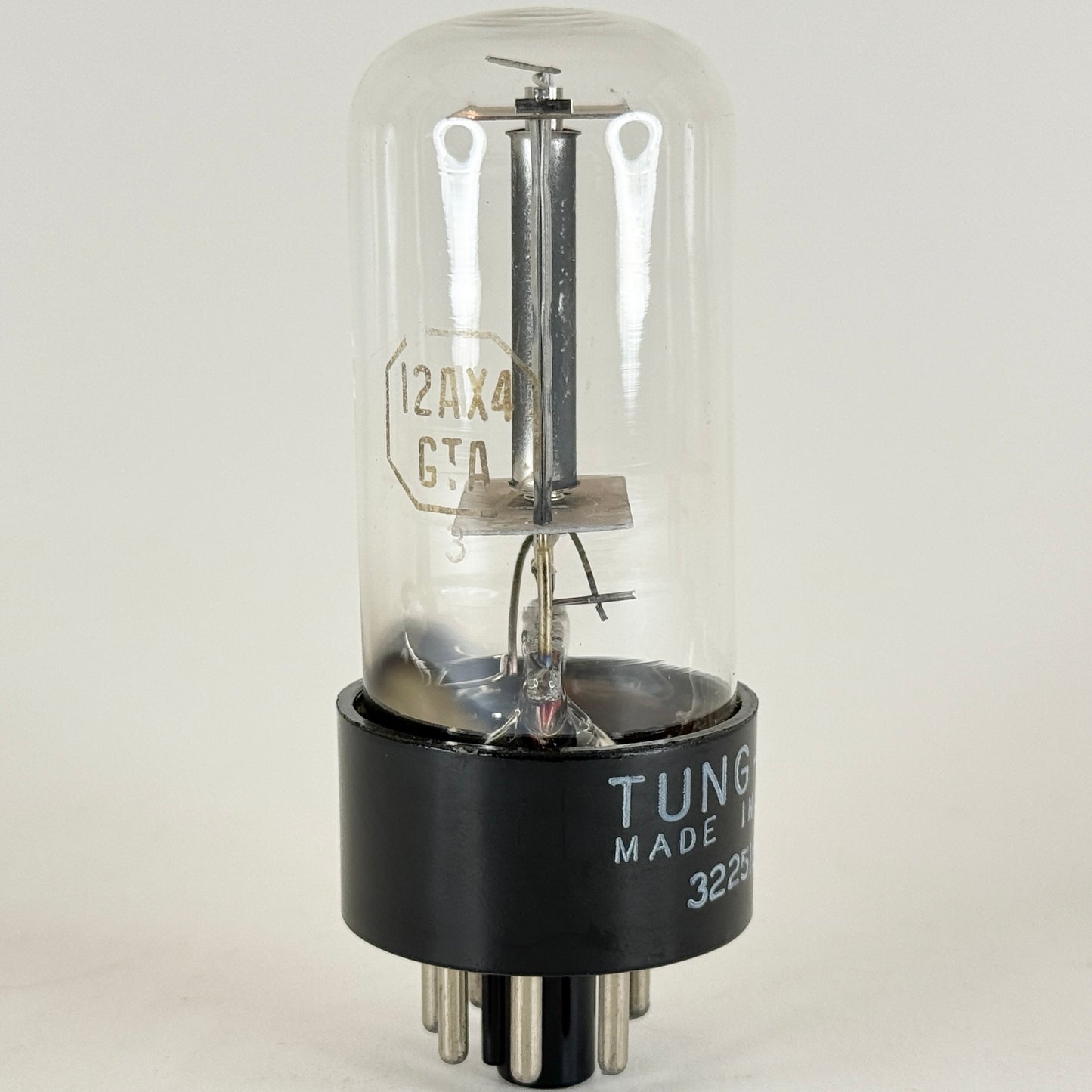 (1) Tested 1955 Tung Sol 12AX4GTA Tube Code 515-3 12AX4 GTA Half Wave Rectifier