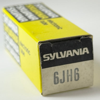 (1) Tested Sylvania 6JH6 Tube with Box Date Code al ADO Pentode Vacuum Tube