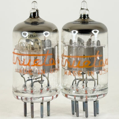 Tested Matched Pair Truetone 6AL5 Tubes with Boxes Twin Diode Vacuum Tubes