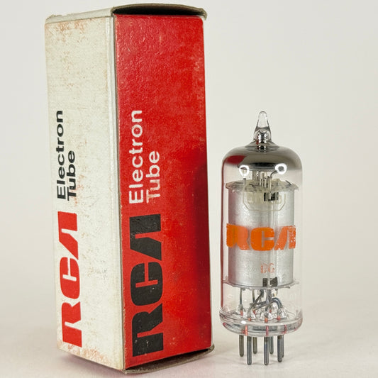 (1) Tested RCA 6BE6 Tube with Box Date Code DG Heptode Pentagrid Converter Tube
