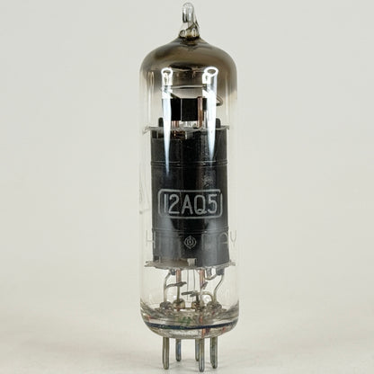 (1) Tested Hit Ray (Hitachi) 12AQ5 Tube with Box Made in Japan Date Code 1-9 (a)