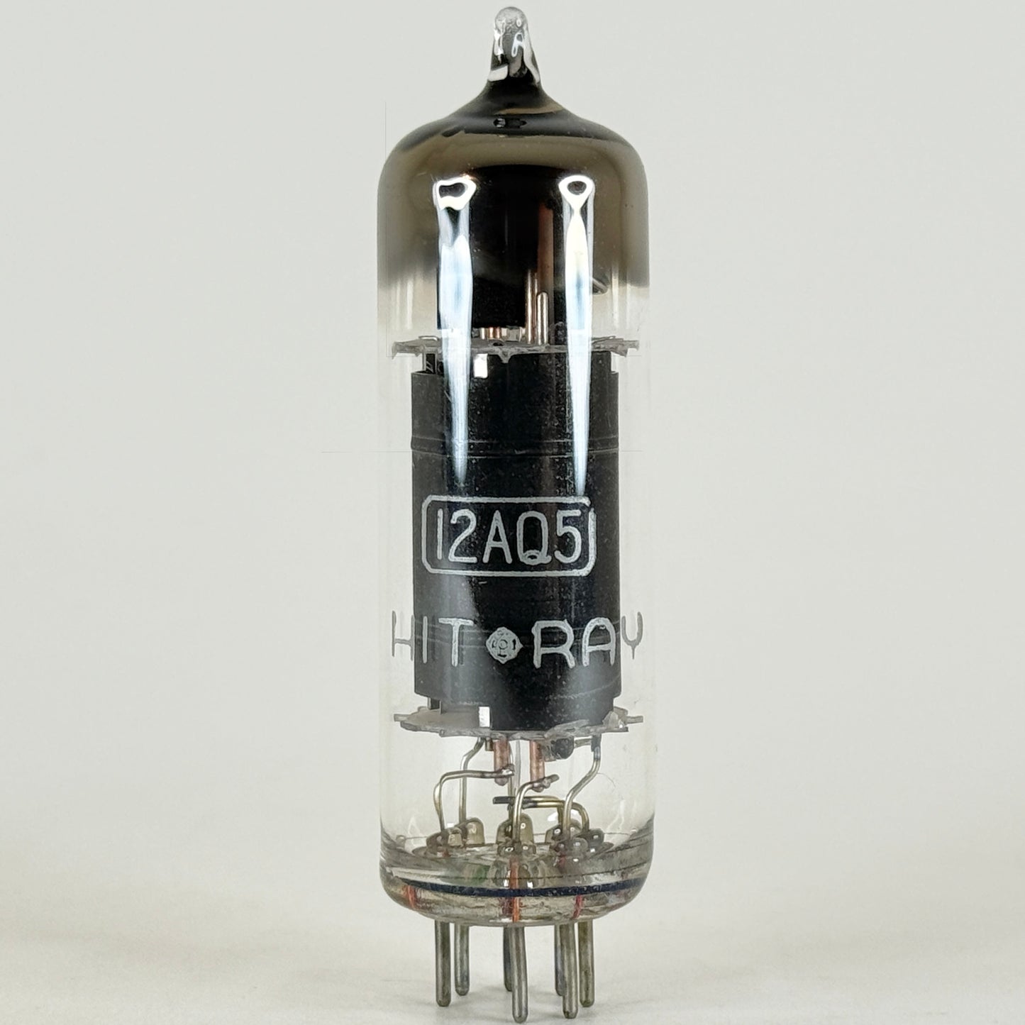 (1) Tested Hit Ray (Hitachi) 12AQ5 Tube and Box Made in Japan Power Amp Tube (b)