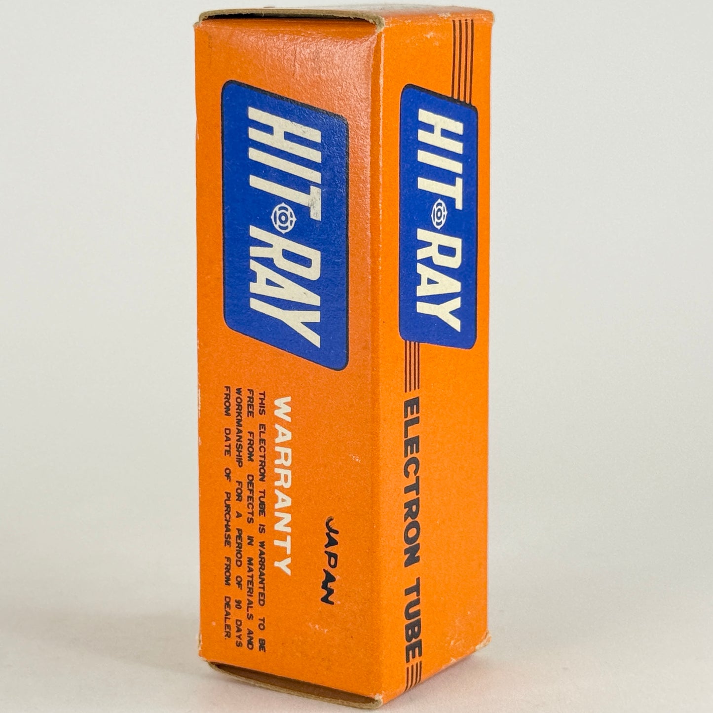 (1) Tested Hit Ray (Hitachi) 12AQ5 Tube and Box Made in Japan Power Amp Tube (b)