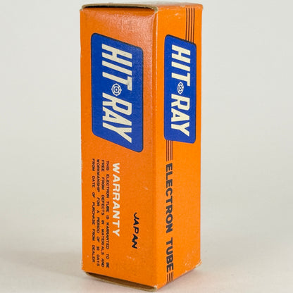 (1) Tested Hit Ray (Hitachi) 12AQ5 Tube and Box Made in Japan Power Amp Tube (b)