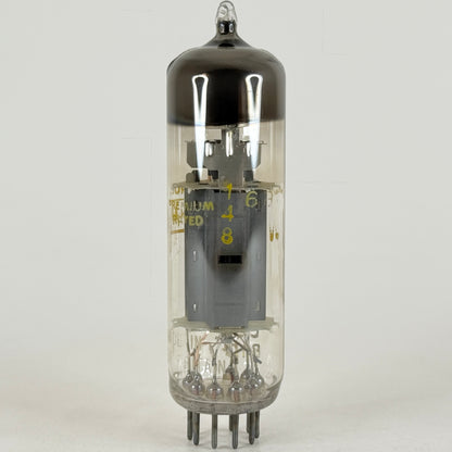 (1) Tested Motorola 6BM8 Tube Great Britain Mullard Blackburn Etch Code CG2 B1D