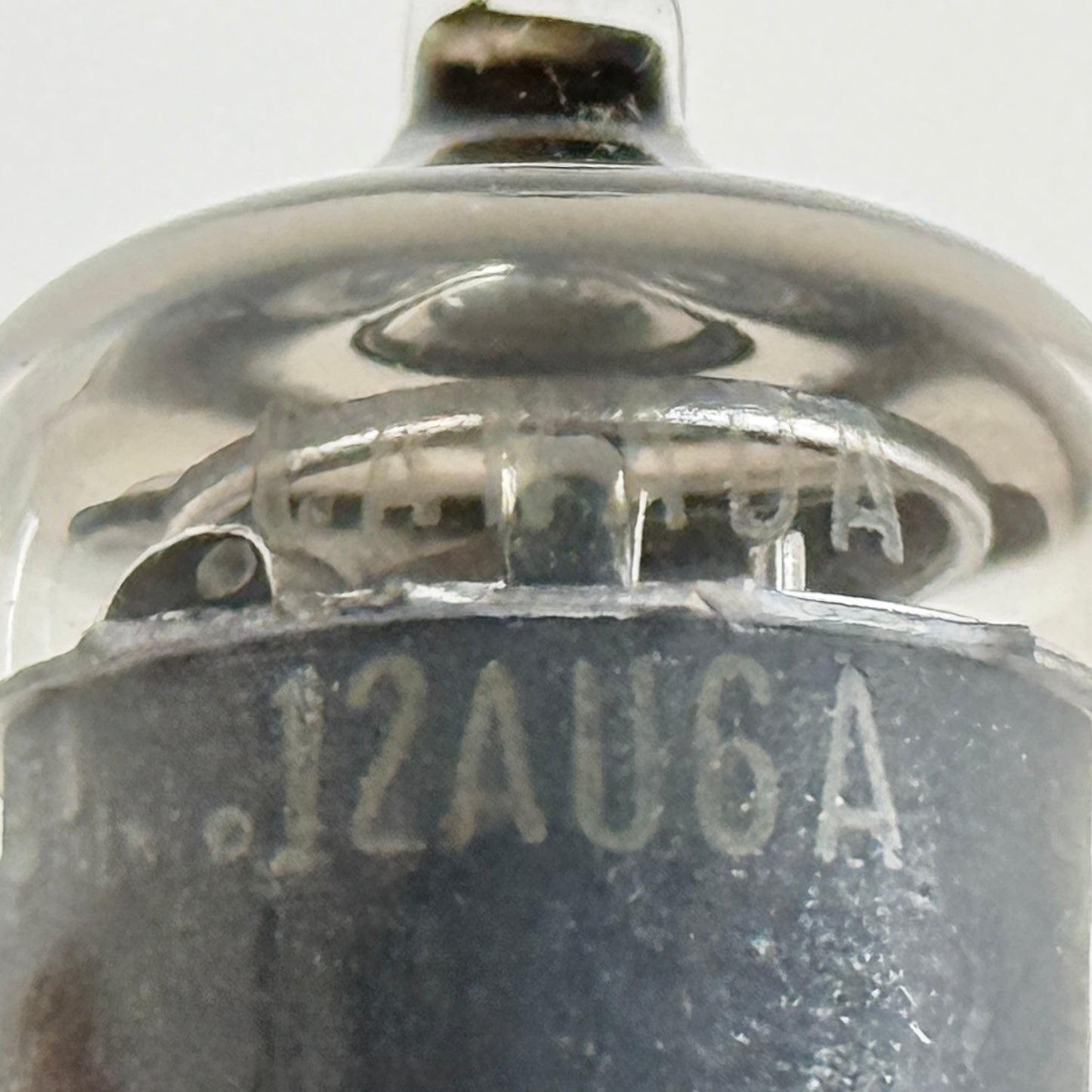 Tested Matched Pair GE 12AU6A Tubes Codes PN Made in Canada 12AU6 A Pentodes