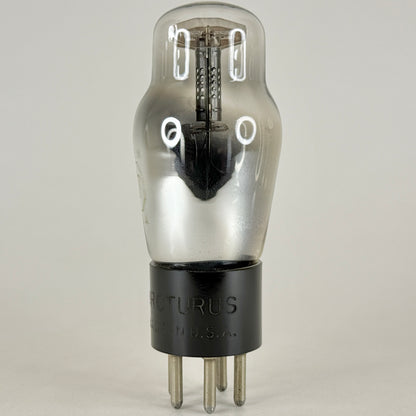 (1) Tested Arcturus Type 27 Tube Engraved Base 27 Tube Triode Vacuum Tube