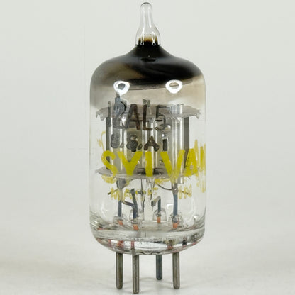 (1) Tested Balanced Sylvania 12AL5 Tube with Box Date Code NR ACL Dual Diode