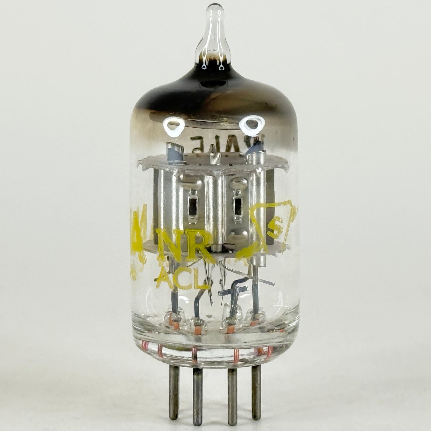 (1) Tested Balanced Sylvania 12AL5 Tube with Box Date Code NR ACL Dual Diode