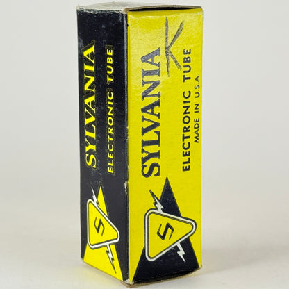 (1) Tested Balanced Sylvania 12AL5 Tube with Box Date Code NR ACL Dual Diode