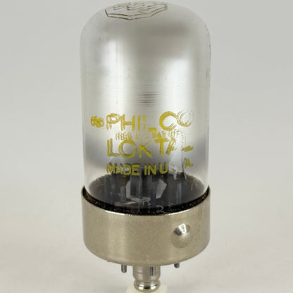 (1) Tested Philco 7C6 Tube Date Code 6S Loctal Tube Double Diode Triode Tube