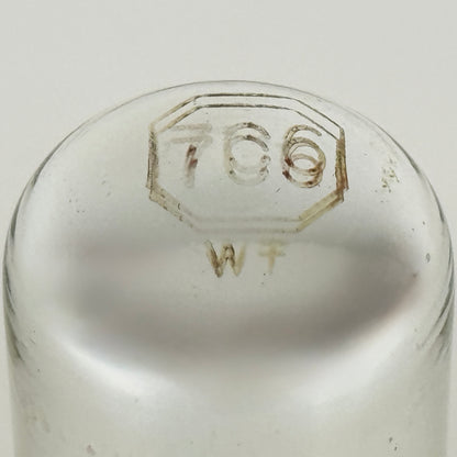 (1) Tested Philco 7C6 Tube Date Code 6S Loctal Tube Double Diode Triode Tube