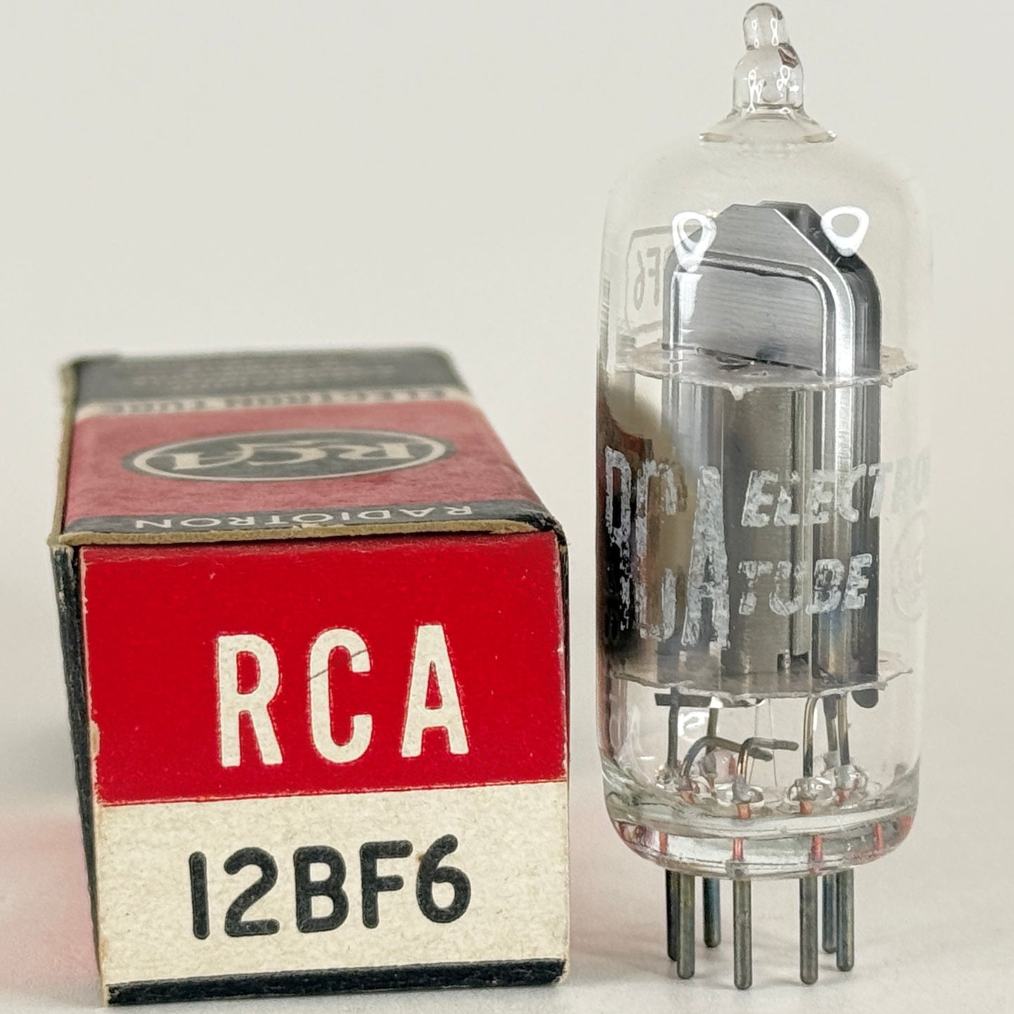 (1) Tested RCA 12BF6 Tube with Box Date Code KH Double Diode Triode Vacuum Tube