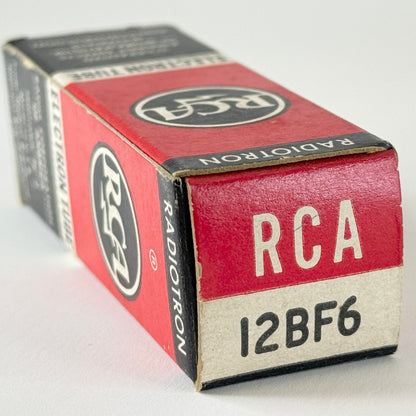 (1) Tested RCA 12BF6 Tube with Box Date Code KH Double Diode Triode Vacuum Tube