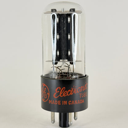 (1) Tested GE 35Z5GT Tube Red Letters Canada Code C Half Wave Rectifier Tube