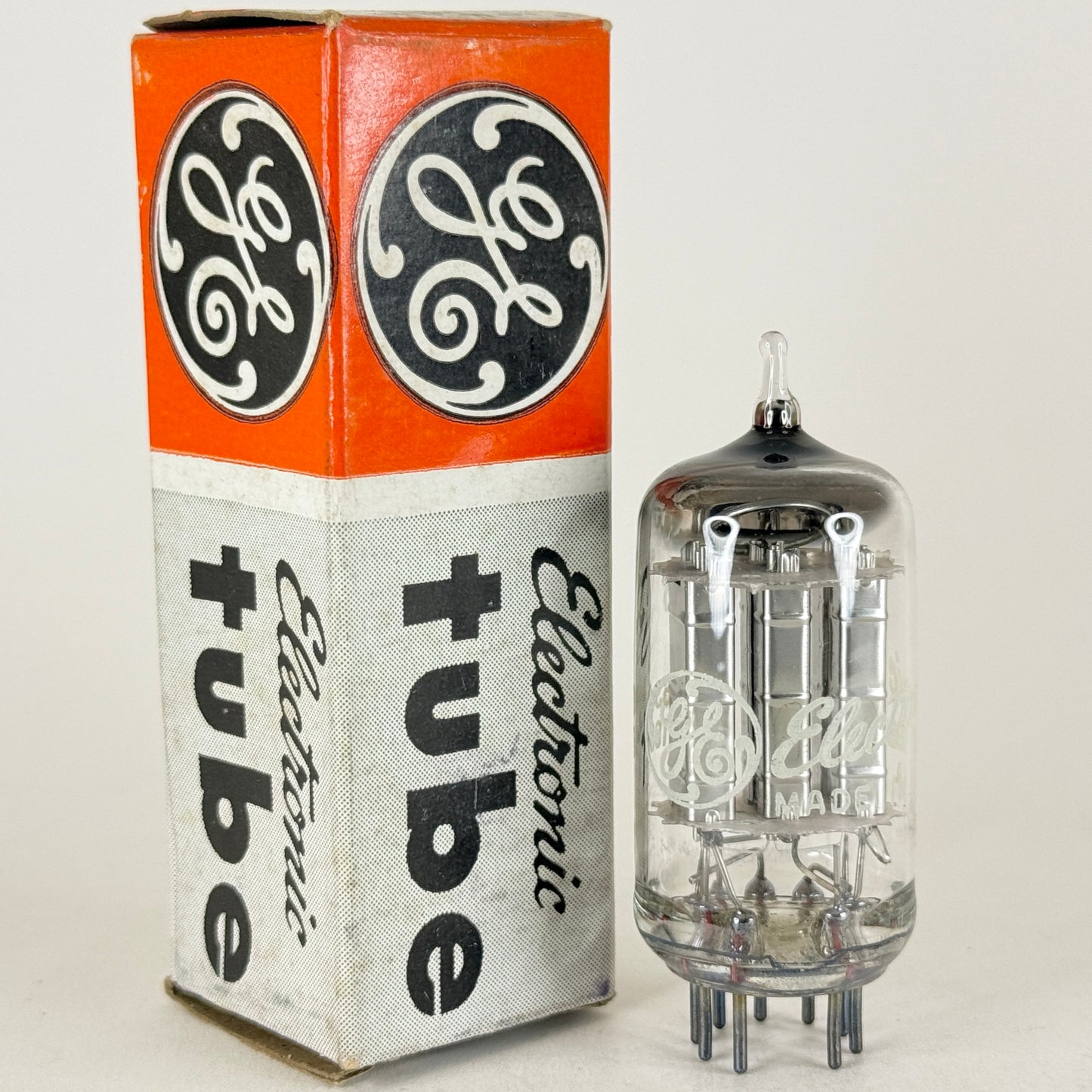 (1) Tested GE 6T8A Tube with Box Code 63-26 Triple Diode High Mu Triode Tube