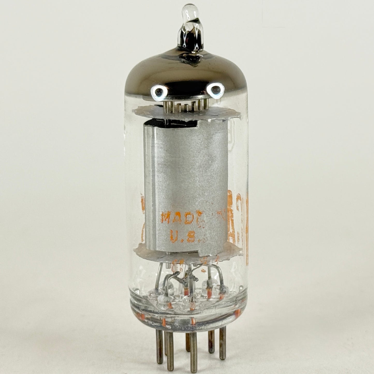(1) Tested Very Strong RCA 6AK6 Tube and Box Date Code 61-24 Pentode Vacuum Tube