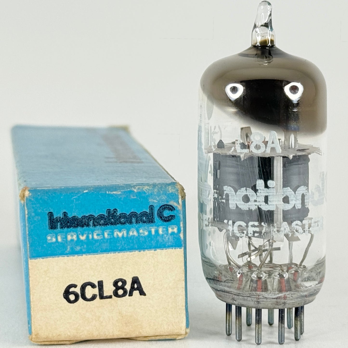 (1) Tested International ServiceMaster 6CL8A Tube with Box Date Code 522-115