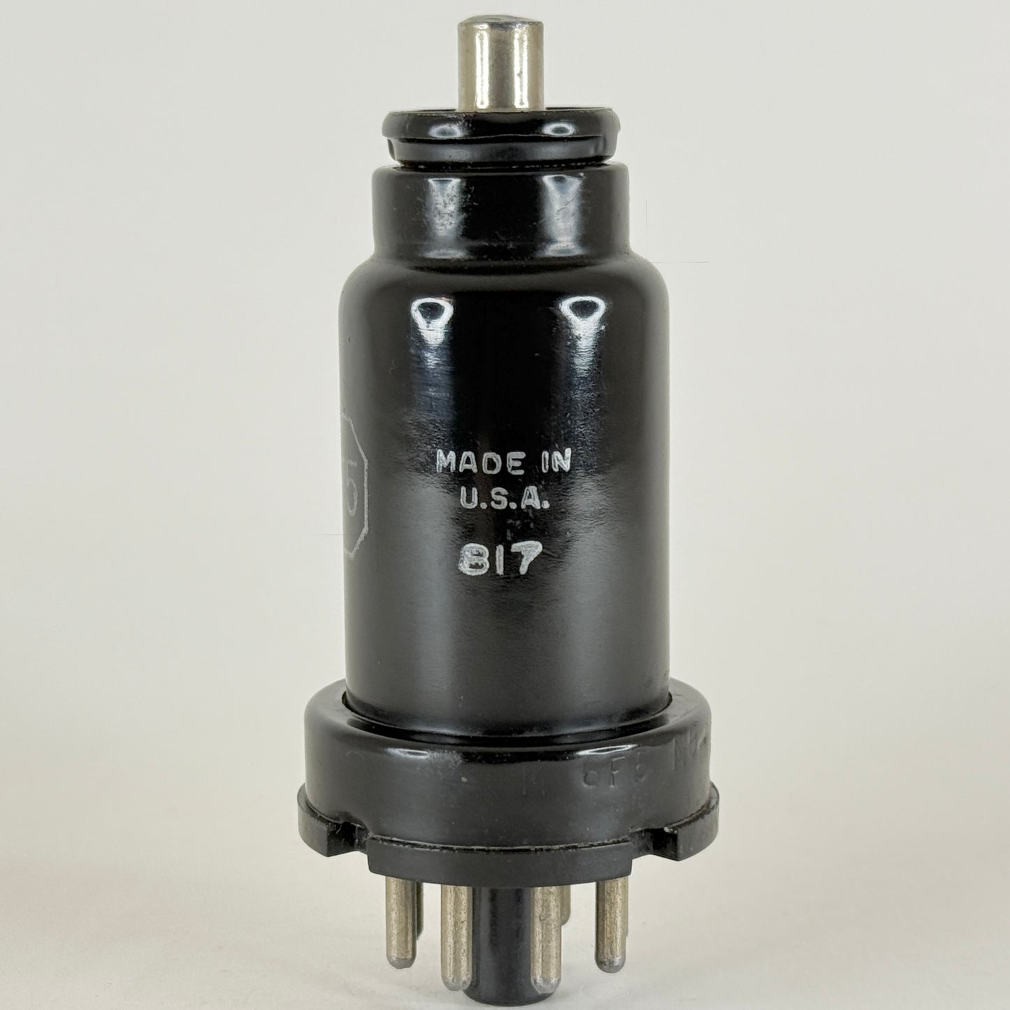 (1) Tested RCA 6F5 Tube Date Code 817 High Mu Triode Amplifier Vacuum Tube
