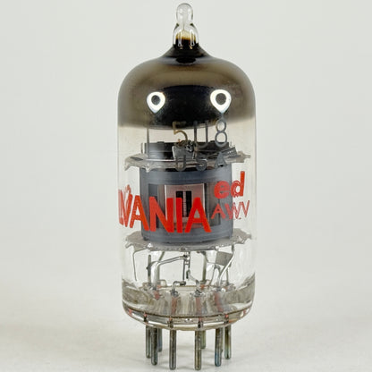 (1) Tested Sylvania 5U8 Tube Red Letters and Box Code ed AWV Triode Pentode Tube