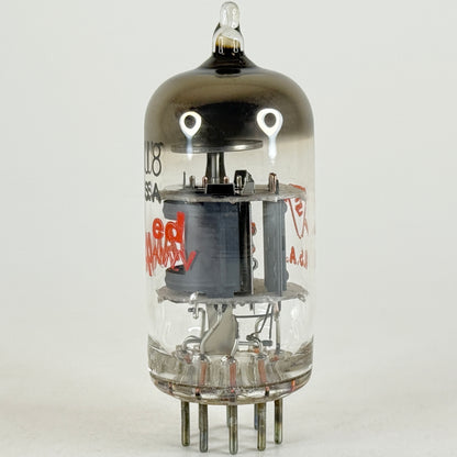 (1) Tested Sylvania 5U8 Tube Red Letters and Box Code ed AWV Triode Pentode Tube