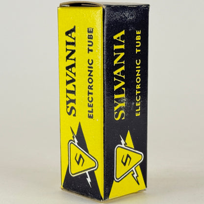 (1) Tested Sylvania 5U8 Tube Red Letters and Box Code ed AWV Triode Pentode Tube