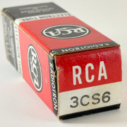 (1) Tested RCA 3CS6 Tube Date Code BM Pentagrid Amplifier Vacuum Tube