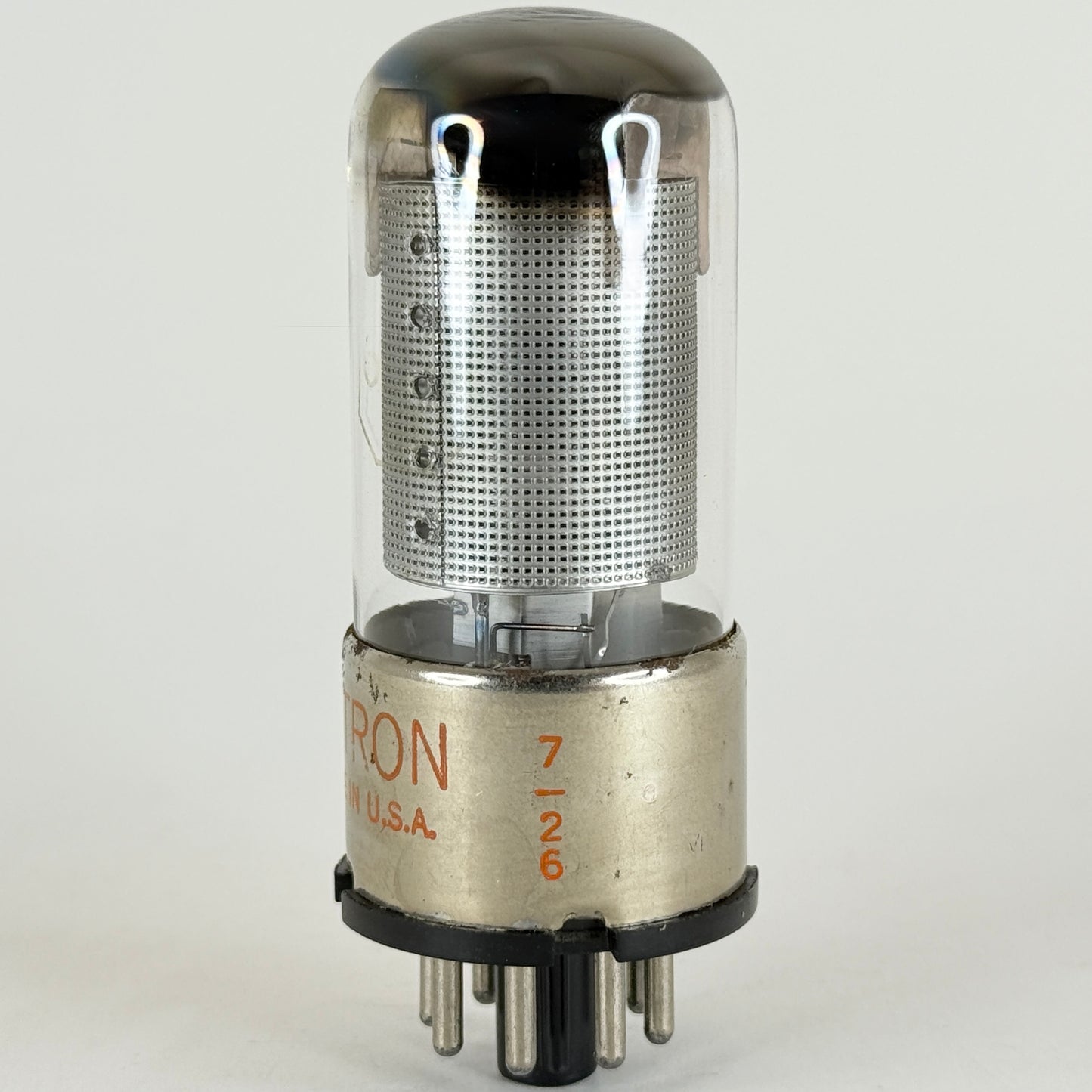(1) Tested Hytron 6SD7GT Tube Date Code 7-26 Triple Grid Amplifier Vacuum Tube