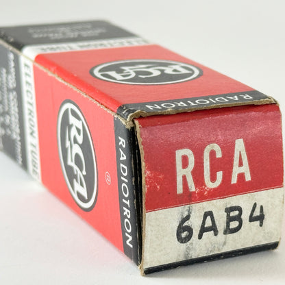 (1) Tested RCA 6AB4 Tube with Box Date Code BR High Mu Triode Vacuum Tube