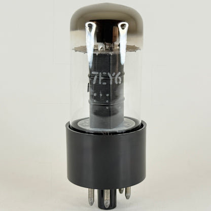 (1) Tested GE 7EY6 Tube Red Letters Date Code 61-35 Beam Power Vacuum Tube