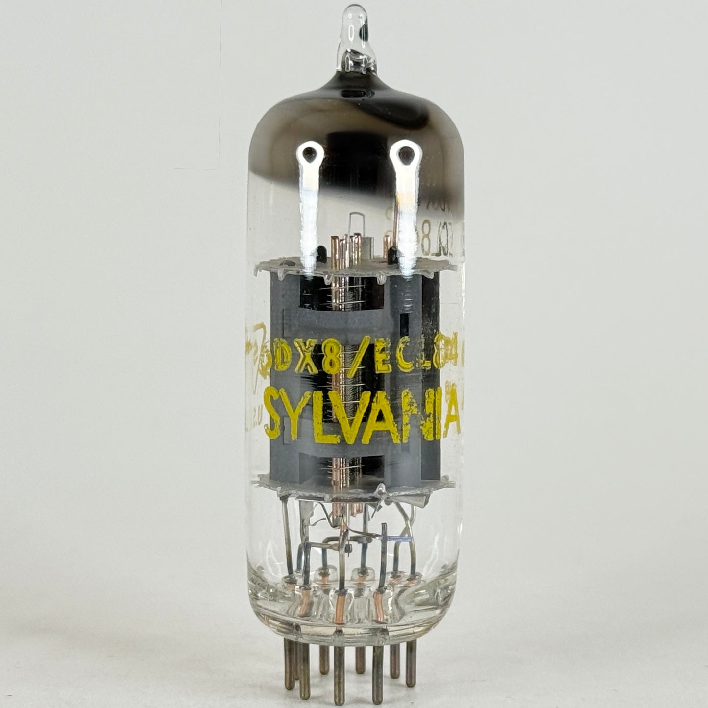 (1) Tested Sylvania 6DX8 ECL84 Tube Date Code cm AAB Triode Pentode Vacuum Tube