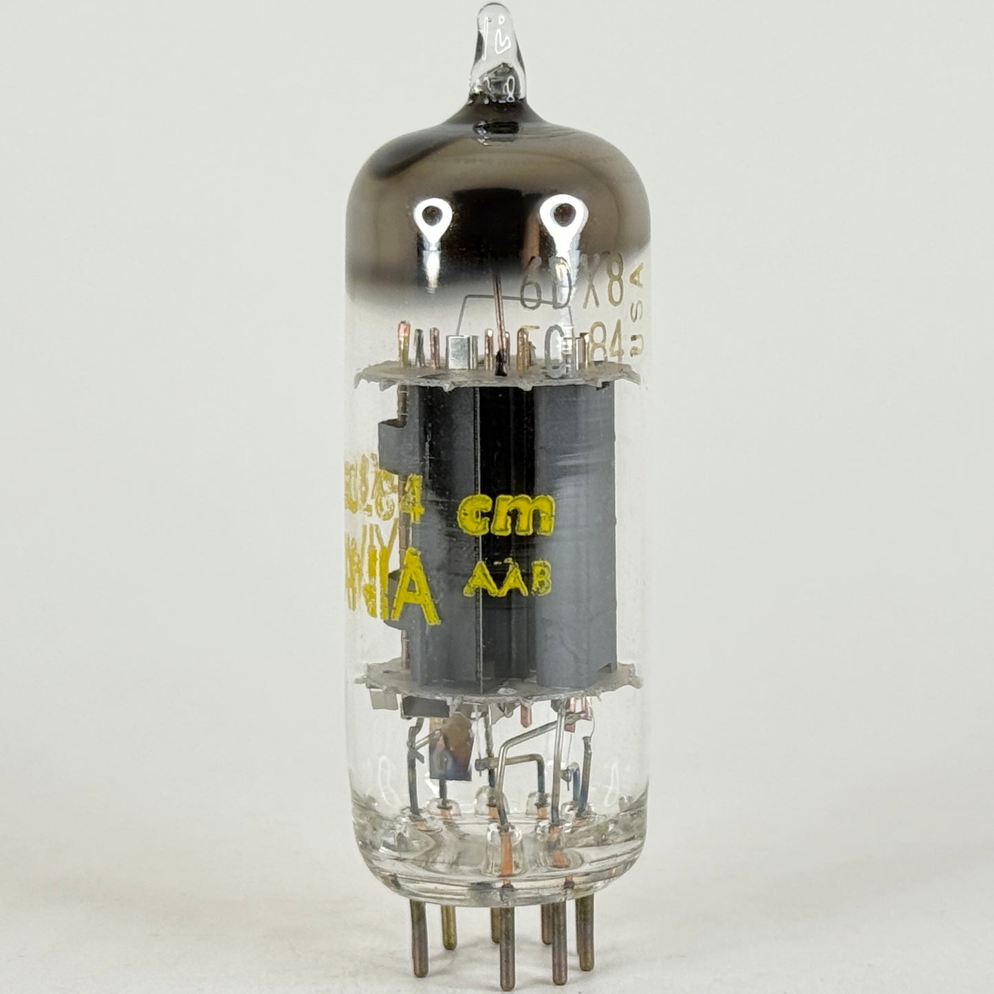 (1) Tested Sylvania 6DX8 ECL84 Tube Date Code cm AAB Triode Pentode Vacuum Tube