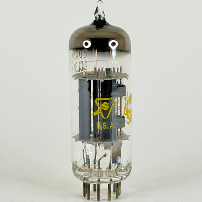 (1) Tested Sylvania 6DX8 ECL84 Tube Date Code cm AAB Triode Pentode Vacuum Tube