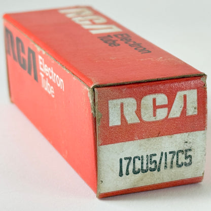 (1) Tested RCA 17CU5/17C5 Tube with Box Date Code DT 17C5 Tube 17CU5 Vacuum Tube