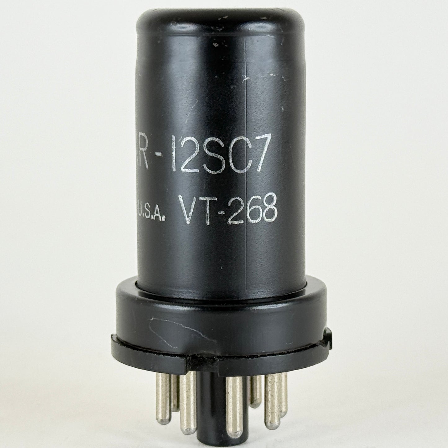 (1) Tested Ken-Rad JAN CKR 12SC7 Tube Code S4 VT-268 Mil Spec Twin Triode Tube
