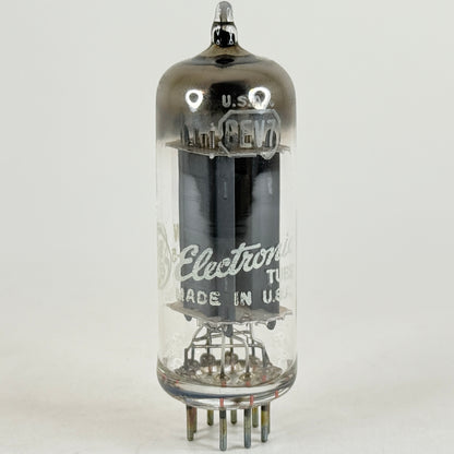 (1) Tested GE 6EV7 Tube Date Code FW High Mu Twin Triode Vacuum Tube
