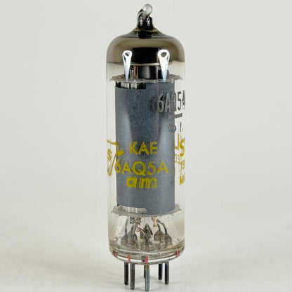 (1) Tested NOS Sylvania 6AQ5A Tube Made in Germany Code KAE am Power Vacuum Tube