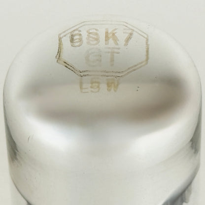 (1) Tested Sylvania 6SK7GT Tube Date Code M6R 6SK7 Pentode Vacuum Tube