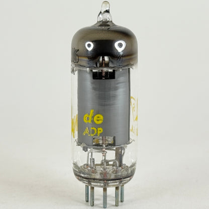 (1) Tested Sylvania 6BJ6 Tube with Box Code de ADP Remote Cutoff Pentode Tube