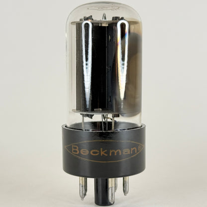 (1) Tested Beckman 6AX5GT Tube Code 66-17 RCA EIA Full Wave Rectifier Tube