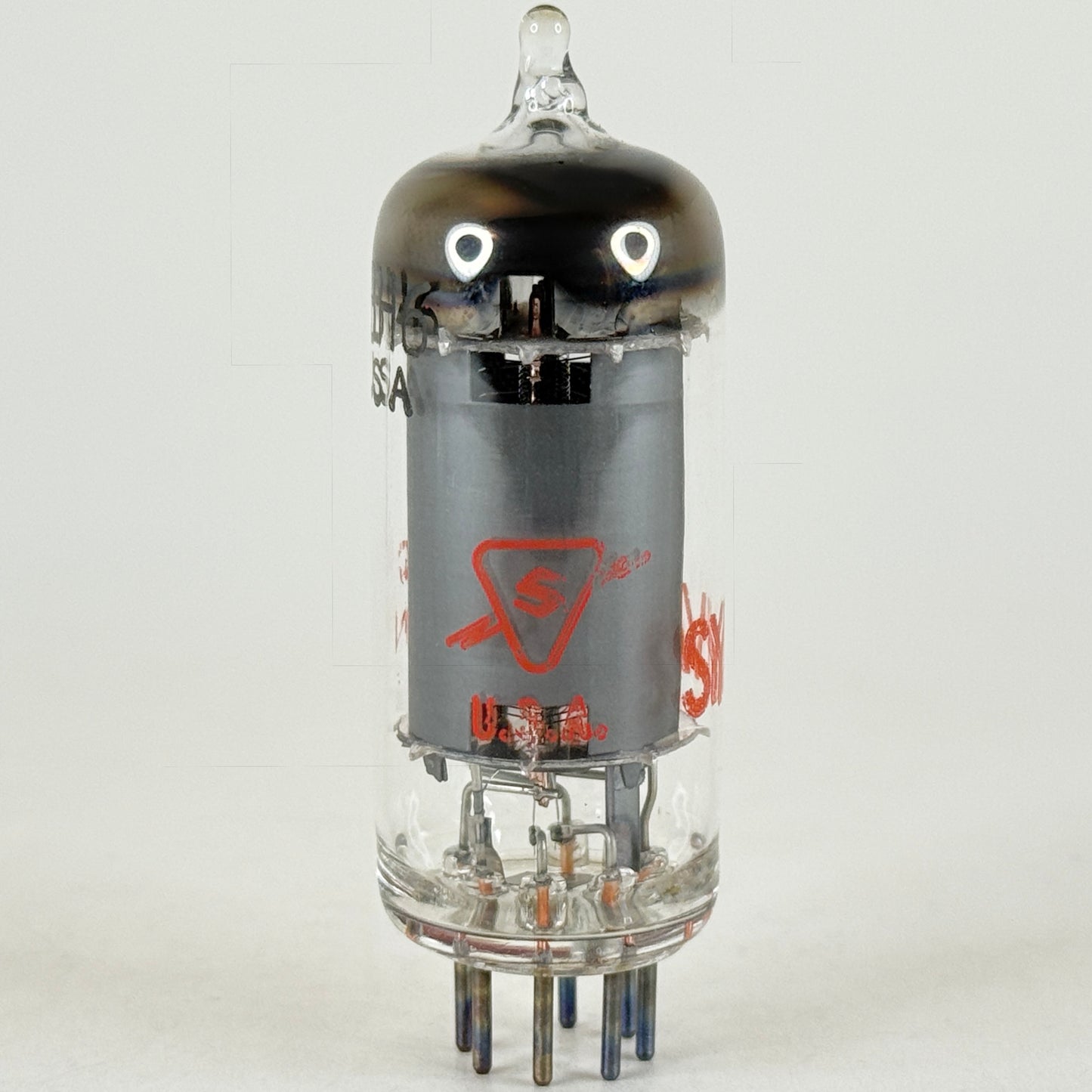 (1) Tested Sylvania 6BH6 Tube & Box Red Letters Code dc AWN Pentode Vacuum Tube
