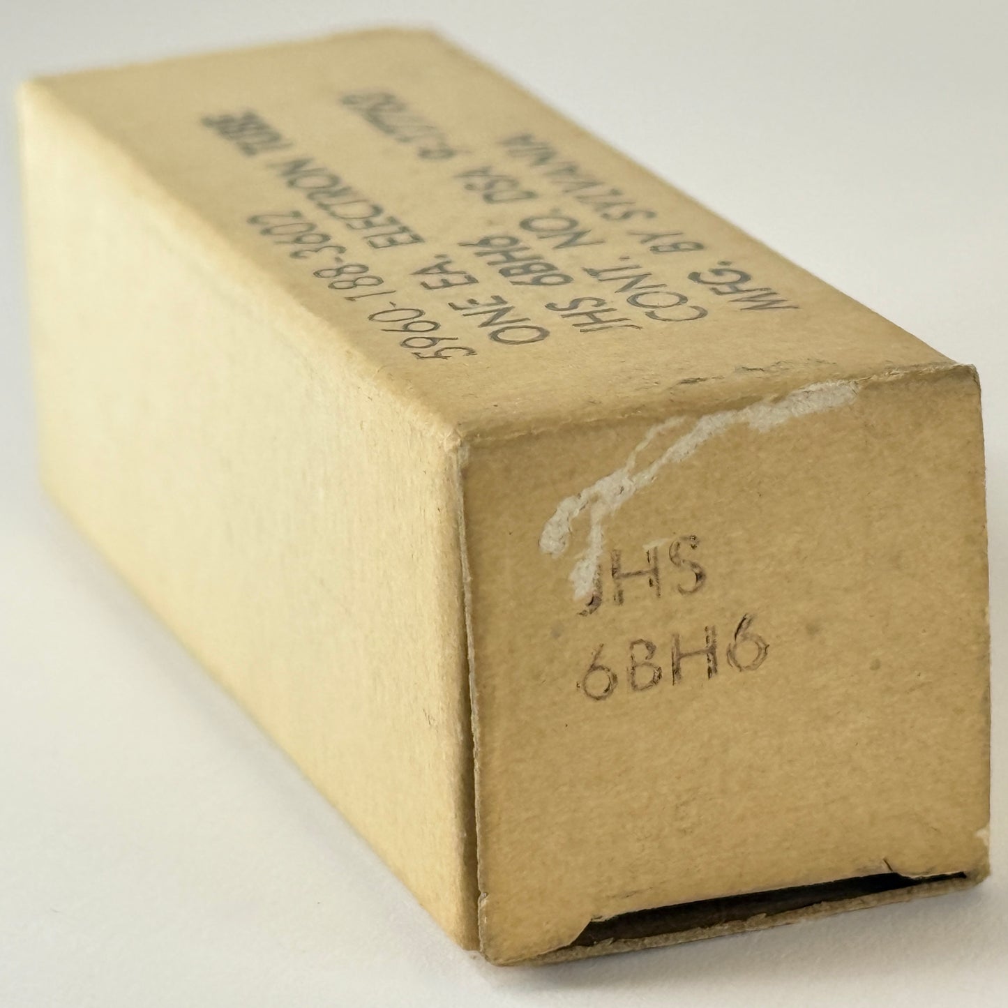 (1) Tested 1965 Sylvania 6BH6 Tube with Box Code 6528 Mil Spec Pentode Tube
