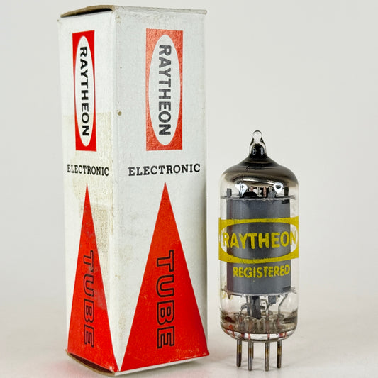 (1) Tested Raytheon 6BH6 Tube with Box Japan Code D08 Pentode Vacuum Tube