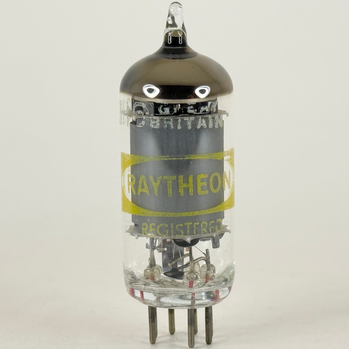 (1) Tested Raytheon 6BH6 Tube with Box Great Britain Code D12 Pentode Tube (a)