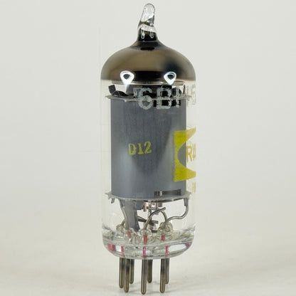 (1) Tested Raytheon 6BH6 Tube with Box Great Britain Code D12 Pentode Tube (a)