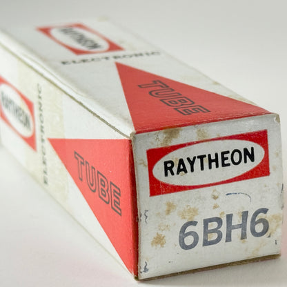 (1) Tested Raytheon 6BH6 Tube with Box Great Britain Code D12 Pentode Tube (a)