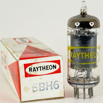 (1) Tested Raytheon 6BH6 Tube with Box Date Code D12 Pentode Vacuum Tube (b)